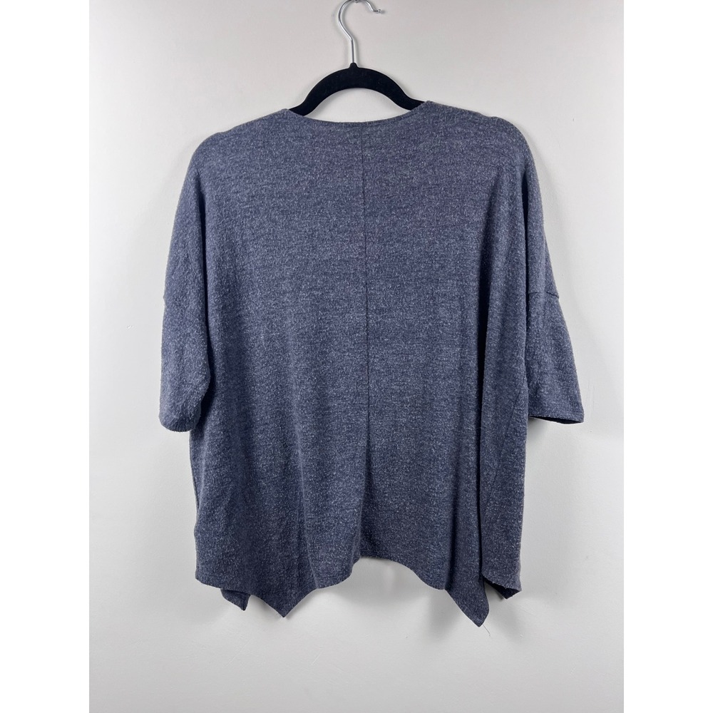 American Eagle Soft & Sexy Plush Gray Pocket Tunic Top Women's XS Oversized - Picture 5 of 7